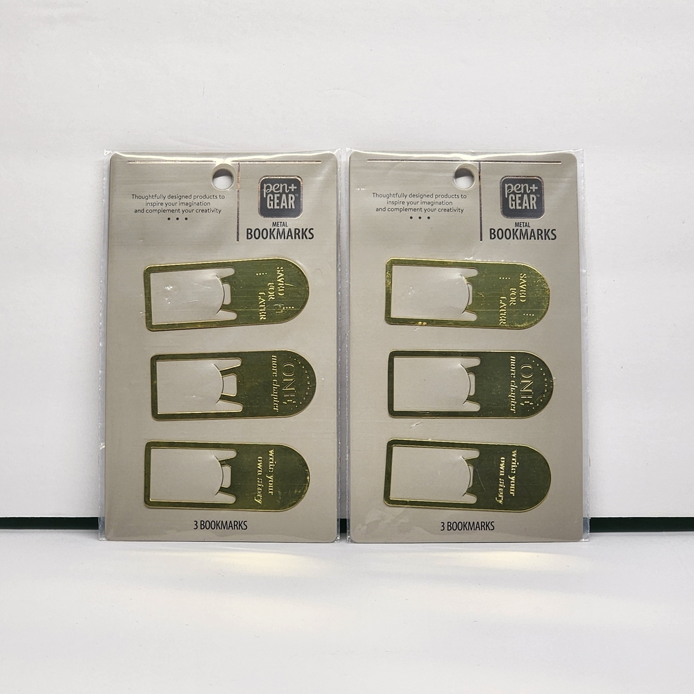 Gold Bookmarks